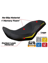 Load image into Gallery viewer, Suzuki V-Strom 800 DE/SE 2023-2025 TPZ Italia Menik Comfort Foam Seat Cover New