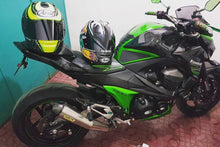 Load image into Gallery viewer, Luimoto sport seat covers set tec-grip green for Kawasaki Z800 2013-2016 — Euro Motards — view 2