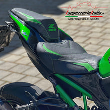 Load image into Gallery viewer, TPZ Italia Shara-1 ultra-grip seat cover for Kawasaki Z900 2017-2023 — Euro Motards