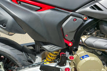 Load image into Gallery viewer, Ducati Hypermotard 698 Mono CNC Racing Carbon Fiber Rear Exhaust Heat Guard New