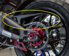 Load image into Gallery viewer, Ducati Multistrada V2 V2S 2025 CNC Racing Carbon Fiber Upper Chain Guard New