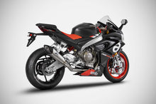 Load image into Gallery viewer, Zard full racing system titanium carbon cap for Aprilia RS 660 2021-2022 — Euro Motards — view 3
