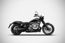 Load image into Gallery viewer, Zard full system 2in2 compensated black silencers for BMW R18 2020-2022 — Euro Motards — view 2
