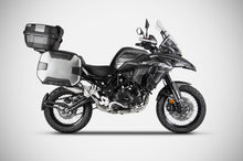 Load image into Gallery viewer, Zard inox carbon cap slip-on silencer for Benelli TRK502X 2017-2022 — Euro Motards — view 5