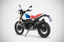 Load image into Gallery viewer, Zard Explorer black homologated E5 slip-on silencer for BMW R12 G/S 2025-2026 — Euro Motards — view 3
