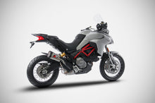 Load image into Gallery viewer, Zard slip-on silencer titanium carbon cap for Ducati Multistrada 950 2018-2019 — Euro Motards — view 2