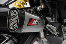Load image into Gallery viewer, Zard slip-on silencer titanium carbon cap for Ducati Multistrada 950 2018-2019 — Euro Motards — view 3