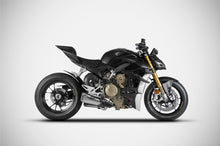 Load image into Gallery viewer, Zard slip-on silencers titanium for Ducati Streetfighter V4 S 2020-2022 — Euro Motards — view 3