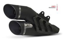 Load image into Gallery viewer, Zard 2-1-2 black slip-on silencers for Ducati X-Diavel S 2016-2022 — Euro Motards — view 3