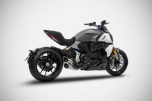 Load image into Gallery viewer, Zard 2-1-2 kit slip-on silencer for Ducati Diavel 1260 S 2019-2021 — Euro Motards — view 3