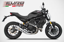 Load image into Gallery viewer, Zard special edition slip-on silencer for Ducati Monster 797 2017-2019 — Euro Motards