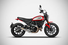 Load image into Gallery viewer, Zard inox Euro 5 slip-on silencer for Ducati Scrambler 800 2021 — Euro Motards — view 2