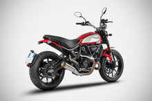 Load image into Gallery viewer, Zard zuma stainless steel slip-on silencer for Ducati Scrambler 800 2021 — Euro Motards — view 2