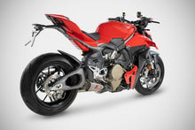 Load image into Gallery viewer, Zard full titanium racing slip-on silencer for Ducati Streetfighter V4 2025 — Euro Motards — view 3