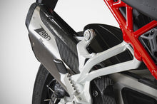Load image into Gallery viewer, Zard slip-on silencer titanium carbon cap for Ducati Multistrada V4 S 2021-2022 — Euro Motards — view 4
