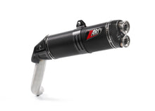 Load image into Gallery viewer, Zard black carbon cap slip-on silencer for Moto Guzzi V85 TT 2019-2021 — Euro Motards — view 2