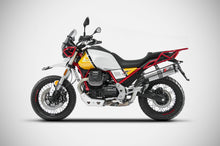 Load image into Gallery viewer, Zard steel silencer with titanium sleeve for Moto Guzzi V85 TT 2019-2021 — Euro Motards — view 3