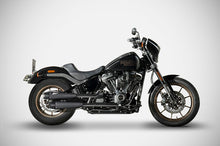 Load image into Gallery viewer, Zard dual AVIO black silencers for Harley-Davidson Low Rider S 2017-2024 — Euro Motards