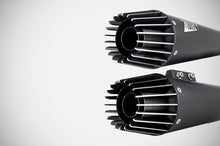 Load image into Gallery viewer, Zard dual AVIO black slip-ons for Harley-Davidson Street Bob 114 2017-2024 — Euro Motards — view 4