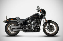 Load image into Gallery viewer, Zard dual AVIO polished silencers for Harley-Davidson Low Rider S 2017-2024 — Euro Motards
