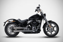 Load image into Gallery viewer, Zard dual AVIO polished slip-ons for Harley-Davidson Softail Standard 2017-2024 — Euro Motards