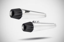 Load image into Gallery viewer, Zard dual AVIO polished silencers for Harley-Davidson Low Rider S 2017-2024 — Euro Motards — view 3