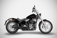Load image into Gallery viewer, Zard full 2-in-1 black system for Harley-Davidson Softail Standard 2017-2024 — Euro Motards