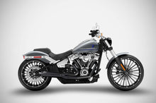 Load image into Gallery viewer, Zard full 2-in-1 inox black system for Harley-Davidson Breakout 2017-2024 — Euro Motards
