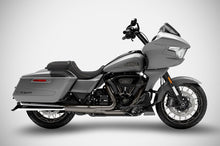 Load image into Gallery viewer, Zard chrome slip-on silencers for Harley-Davidson CVO Road Glide 2021-2024 — Euro Motards