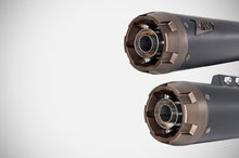 Load image into Gallery viewer, Zard dual black bronze silencers for Harley-Davidson Low Rider S 2017-2024 — Euro Motards — view 3