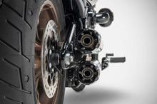 Load image into Gallery viewer, Zard dual overlap slip-on silencers for Harley-Davidson Fat Boy 114 2017-2024 — Euro Motards — view 3