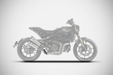 Load image into Gallery viewer, Indian FTR 1200 2019-2021 Zard Exhaust Full System Titanium Snake Weld &amp; Carbon