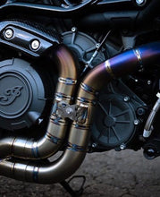Load image into Gallery viewer, Zard full system titanium snake weld carbon for Indian FTR 1200 2019-2021 — Euro Motards — view 2