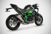 Load image into Gallery viewer, Zard titanium homologated E5+ slip-on silencer for Kawasaki Z900 2025 — Euro Motards