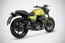 Load image into Gallery viewer, Moto Guzzi V7 850 2025 Zard Exhaust Dual Evo Slipons Silencers Black E5+ New