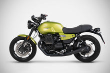 Load image into Gallery viewer, Zard dual Evo black slip-on silencers E5+ for Moto Guzzi V7 850 2025 — Euro Motards — view 2
