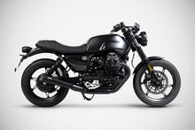 Load image into Gallery viewer, Moto Guzzi V7 850 2025 Zard Exhaust Dual Trofeo Slipons Silencers Black E5+ New
