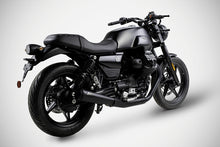 Load image into Gallery viewer, Moto Guzzi V7 850 2025 Zard Exhaust Dual Trofeo Slipons Silencers Black E5+ New