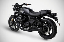 Load image into Gallery viewer, Moto Guzzi V7 850 2025 Zard Exhaust Dual Trofeo Slipons Silencers Black E5+ New