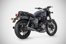 Load image into Gallery viewer, Zard dual inox slip-on silencers for Royal Enfield Shotgun 650 2024-2025 — Euro Motards — view 2