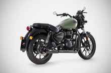 Load image into Gallery viewer, Zard inox slip-on silencer for Royal Enfield Meteor 350 2021-2024 — Euro Motards — view 3