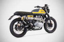Load image into Gallery viewer, Zard full system high-mount exhaust for Royal Enfield Continental GT 650 2021-2024 — Euro Motards — view 3