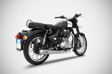 Load image into Gallery viewer, Zard stainless steel slip-on silencer for Royal Enfield Bullet 350 500 — Euro Motards