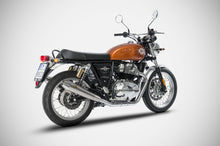 Load image into Gallery viewer, Zard slip-on silencers for Royal Enfield Interceptor Continental GT 2019-2023 — Euro Motards — view 5
