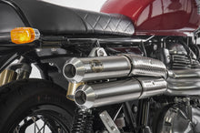 Load image into Gallery viewer, Zard full system flat exhaust for Royal Enfield Interceptor Continental GT 2019-2023 — Euro Motards