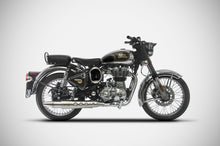 Load image into Gallery viewer, Zard stainless steel slip-on silencer for Royal Enfield Classic 2019-2021 — Euro Motards