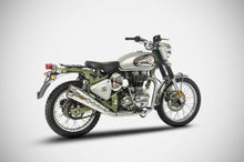 Load image into Gallery viewer, Zard slip-on silencer for Royal Enfield Bullet Trials 500 2019-2021 — Euro Motards — view 2