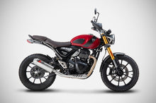 Load image into Gallery viewer, Zard inox homologated slip-on silencer for Triumph Scrambler 400X 2024 — Euro Motards