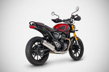 Load image into Gallery viewer, Zard inox homologated slip-on silencer for Triumph Scrambler 400X 2024 — Euro Motards — view 3
