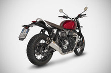 Load image into Gallery viewer, Zard full system with low silencer carbon cap for Triumph Scrambler 1200 2024-2025 — Euro Motards — view 3
